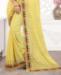 Picture of Elegant Yellow Georgette Saree