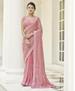 Picture of Alluring Baby Pink Designer Saree