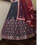 Picture of Taking Teal Blue Lehenga Choli