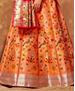 Picture of Pleasing Orange Lehenga Choli