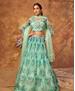 Picture of Taking Sea Green Lehenga Choli