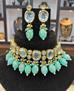 Picture of Alluring Cyan Necklace Set