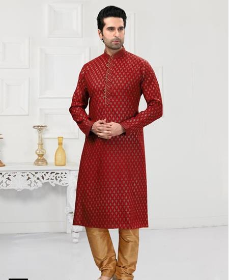 Picture of Admirable Maroon Kurtas