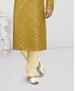 Picture of Graceful Mustard Yellow Kurtas