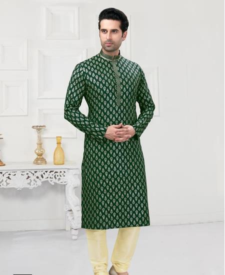 Picture of Statuesque Green Kurtas