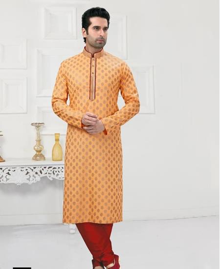 Picture of Shapely Peach Kurtas