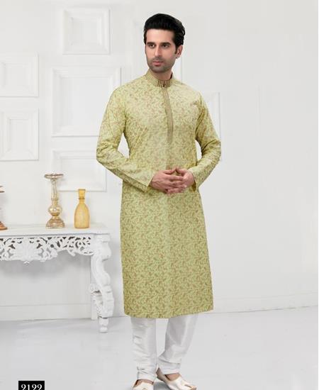 Picture of Charming Light Pista Kurtas