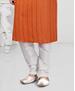 Picture of Graceful Orange With Multi Kurtas