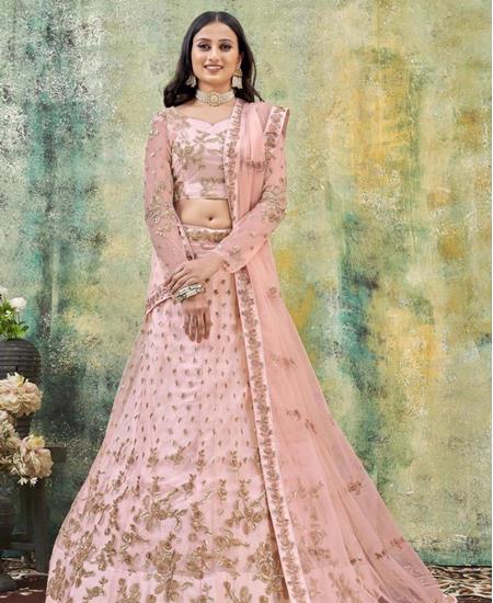 Picture of Admirable Pink Lehenga Choli