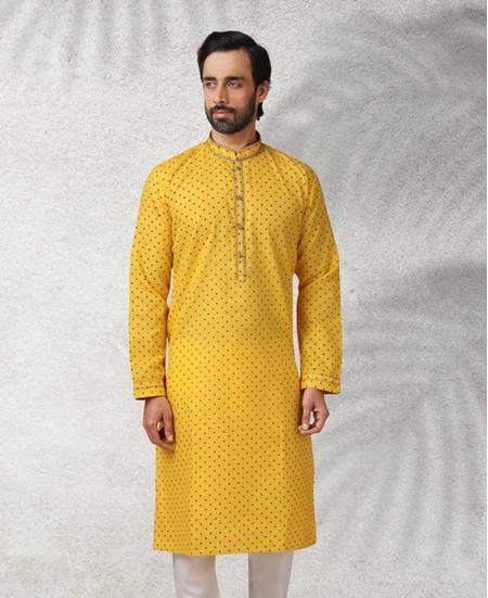 Picture of Beautiful Yellow Kurtas