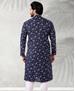 Picture of Comely Navy Blue Kurtas