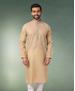 Picture of Well Formed Beige Kurtas