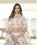 Picture of Delightful White Lehenga Choli