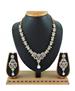 Picture of Elegant Golden & White Necklace Set