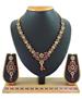 Picture of Pleasing Maroon Necklace Set