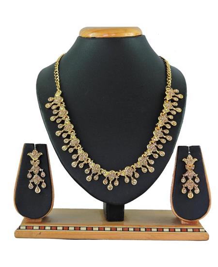 Picture of Lovely Golden Necklace Set