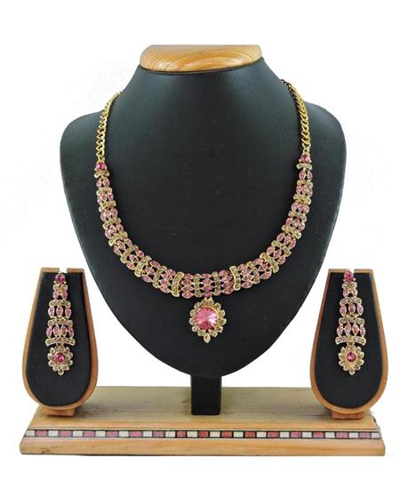 Picture of Sightly Pink Necklace Set