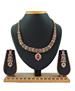 Picture of Lovely Rani Pink Necklace Set