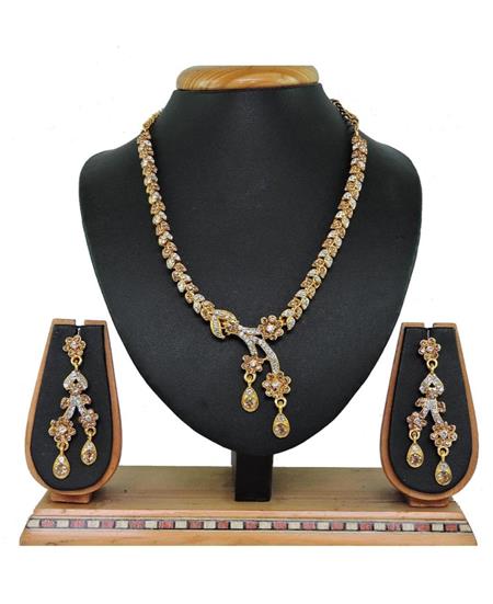 Picture of Radiant Golden Necklace Set