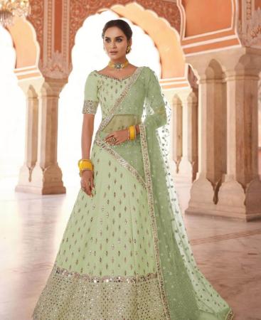 Picture of Amazing Pista Lehenga Choli