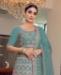 Picture of Statuesque Turquoise Lehenga Choli