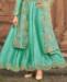 Picture of Sublime Sky Blue Anarkali Salwar Kameez