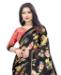 Picture of Good Looking Black Chiffon Saree