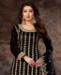 Picture of Alluring Black Designer Salwar Kameez