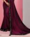 Picture of Bewitching Wine Fashion Saree