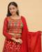 Picture of Good Looking Red Readymade Lehenga Choli