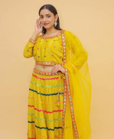 Picture of Resplendent Masturd Readymade Lehenga Choli