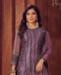 Picture of Fascinating Purple Straight Cut Salwar Kameez