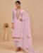 Picture of Resplendent Pink Straight Cut Salwar Kameez