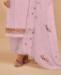 Picture of Resplendent Pink Straight Cut Salwar Kameez