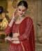 Picture of Good Looking Rust Lehenga Choli