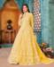 Picture of Good Looking Yellow Anarkali Salwar Kameez