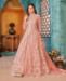 Picture of Sightly Peach Anarkali Salwar Kameez