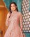 Picture of Sightly Peach Anarkali Salwar Kameez