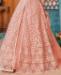 Picture of Sightly Peach Anarkali Salwar Kameez