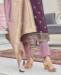 Picture of Delightful Wine Straight Cut Salwar Kameez