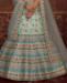 Picture of Fine Sky Blue Lehenga Choli