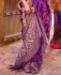 Picture of Ideal Purple Silk Saree