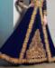 Picture of Sightly Royal Blue Straight Cut Salwar Kameez