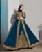 Picture of Ravishing Teal Blue Designer Salwar Kameez