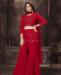 Picture of Sightly Red Readymade Salwar Kameez