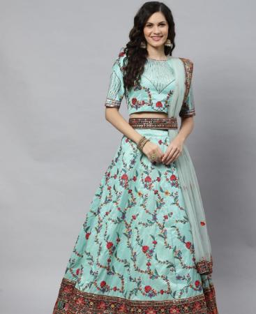 Picture of Classy Pista Lehenga Choli