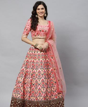 Picture of Marvelous Pink Lehenga Choli