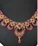 Picture of Beautiful Rani Pink Necklace Set