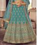 Picture of Graceful Turquoise Lehenga Choli