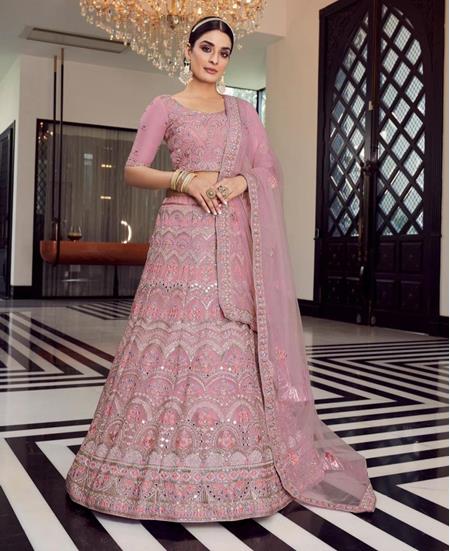 Picture of Sublime Pink Lehenga Choli